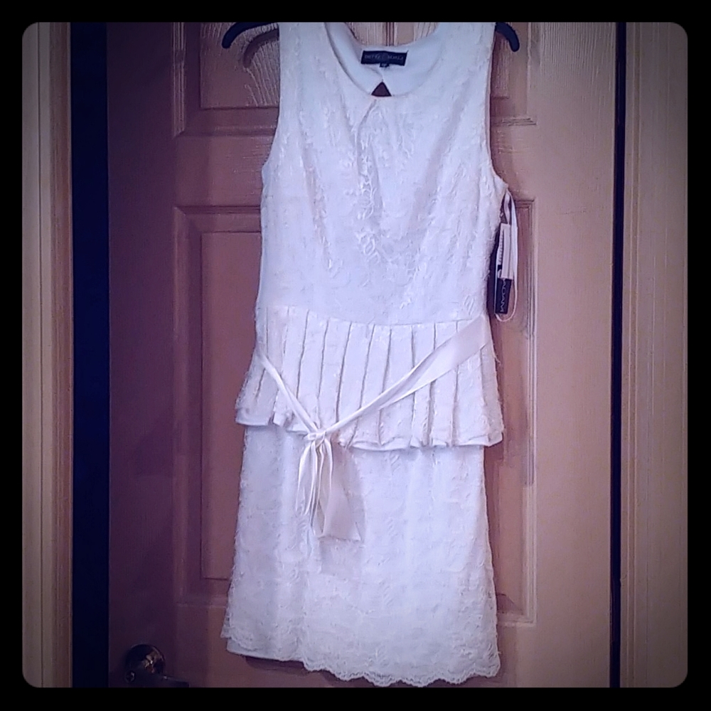 Cream dress size 14